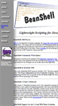 Mobile Screenshot of beanshell.org